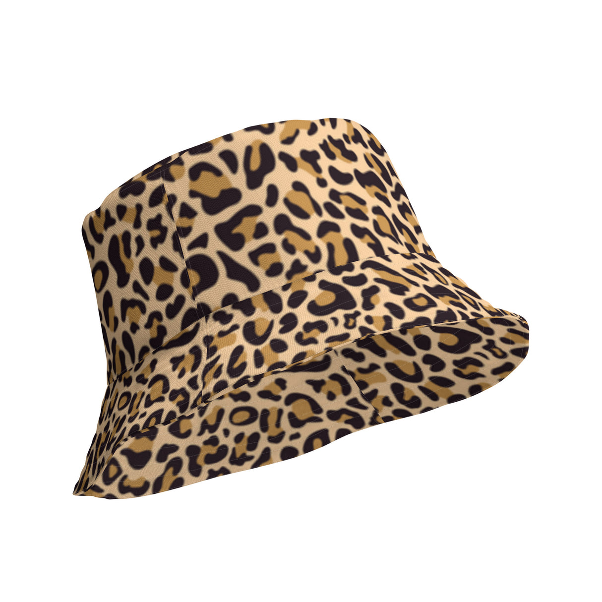 Leopard Print Reversible Bucket Hat - For the Design Lover