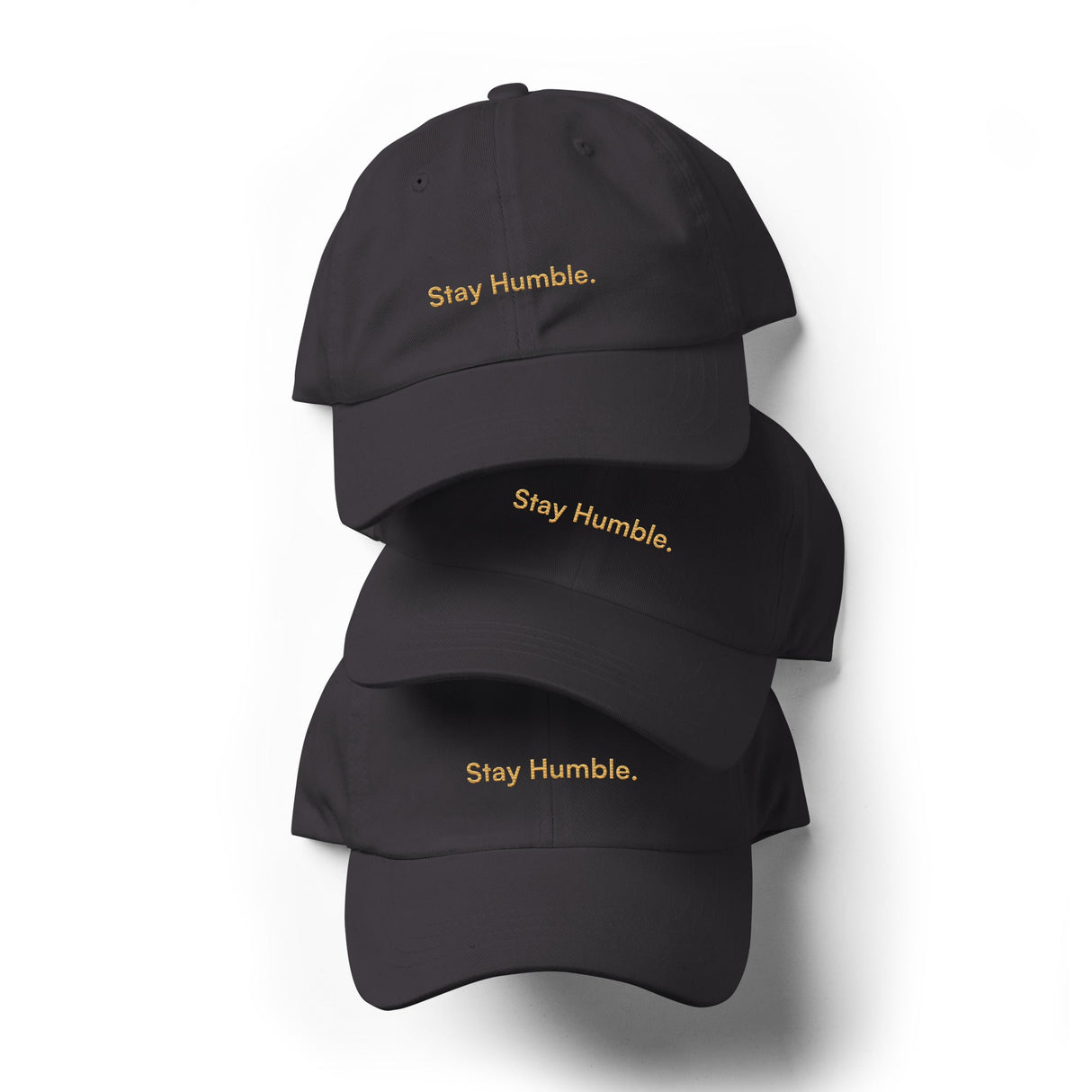 Stay Humble. Charcoal Grey Classic Dad Cap - For the Bitcoin Lover