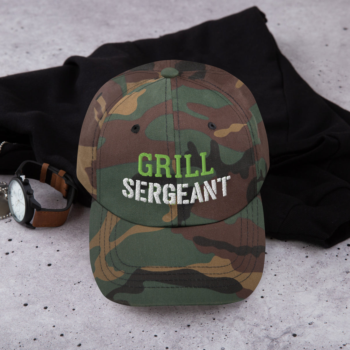 Dad Grill Sergeant Cap