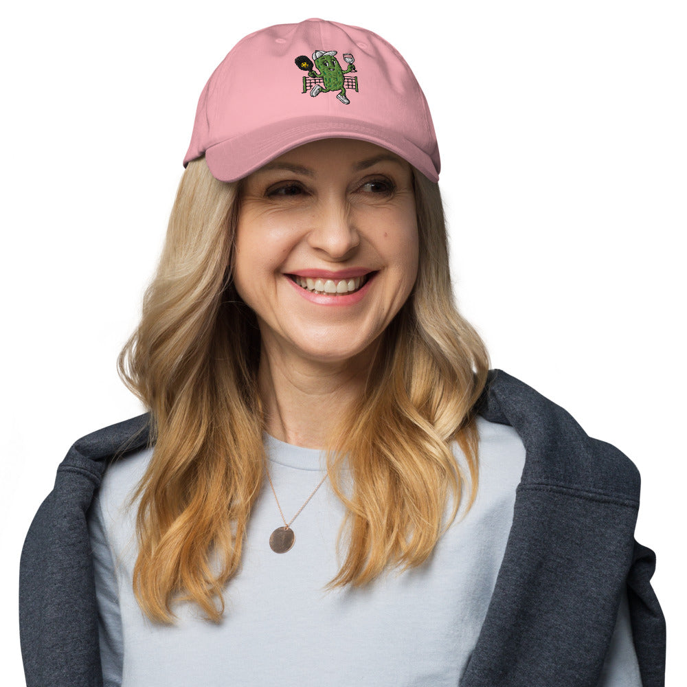 Dinking Responsibly Pink Pickleball Cap - For the Pickleball Lover