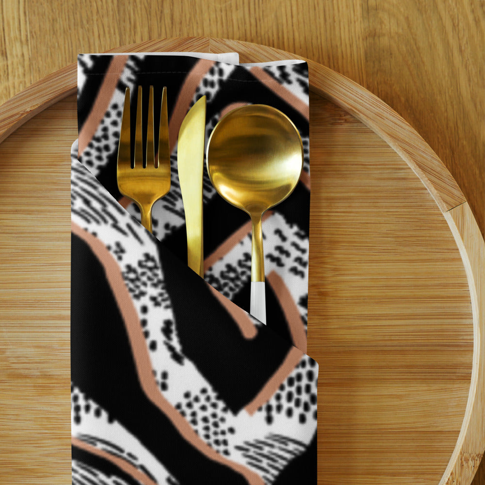 Savannah Stripes Cloth Napkins – Set of 4