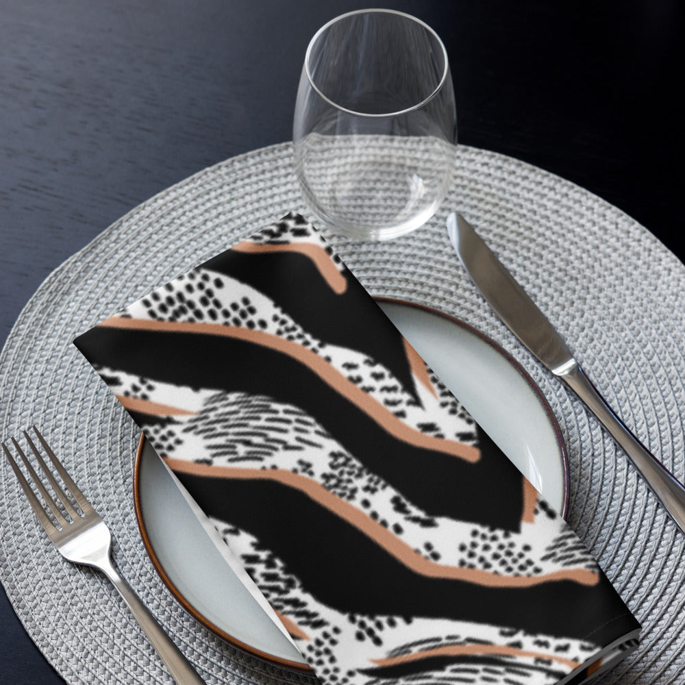 Savannah Stripes Cloth Napkins – Set of 4