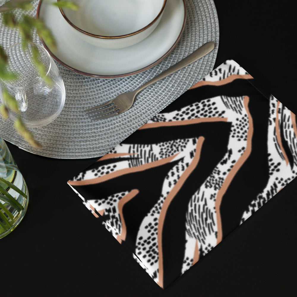 Savannah Stripes Cloth Napkins – Set of 4