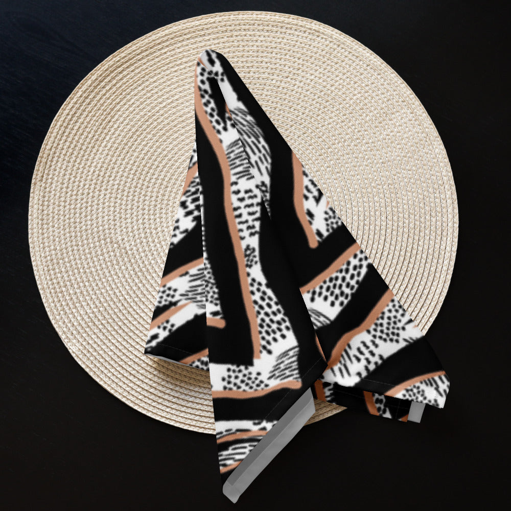 Savannah Stripes Cloth Napkins – Set of 4