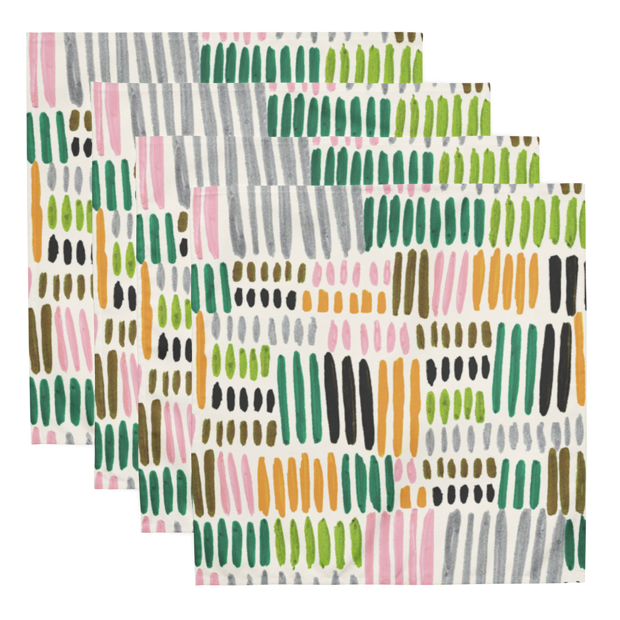 Brushstrokes & Balance Cloth Napkin Set – For the Entertainer