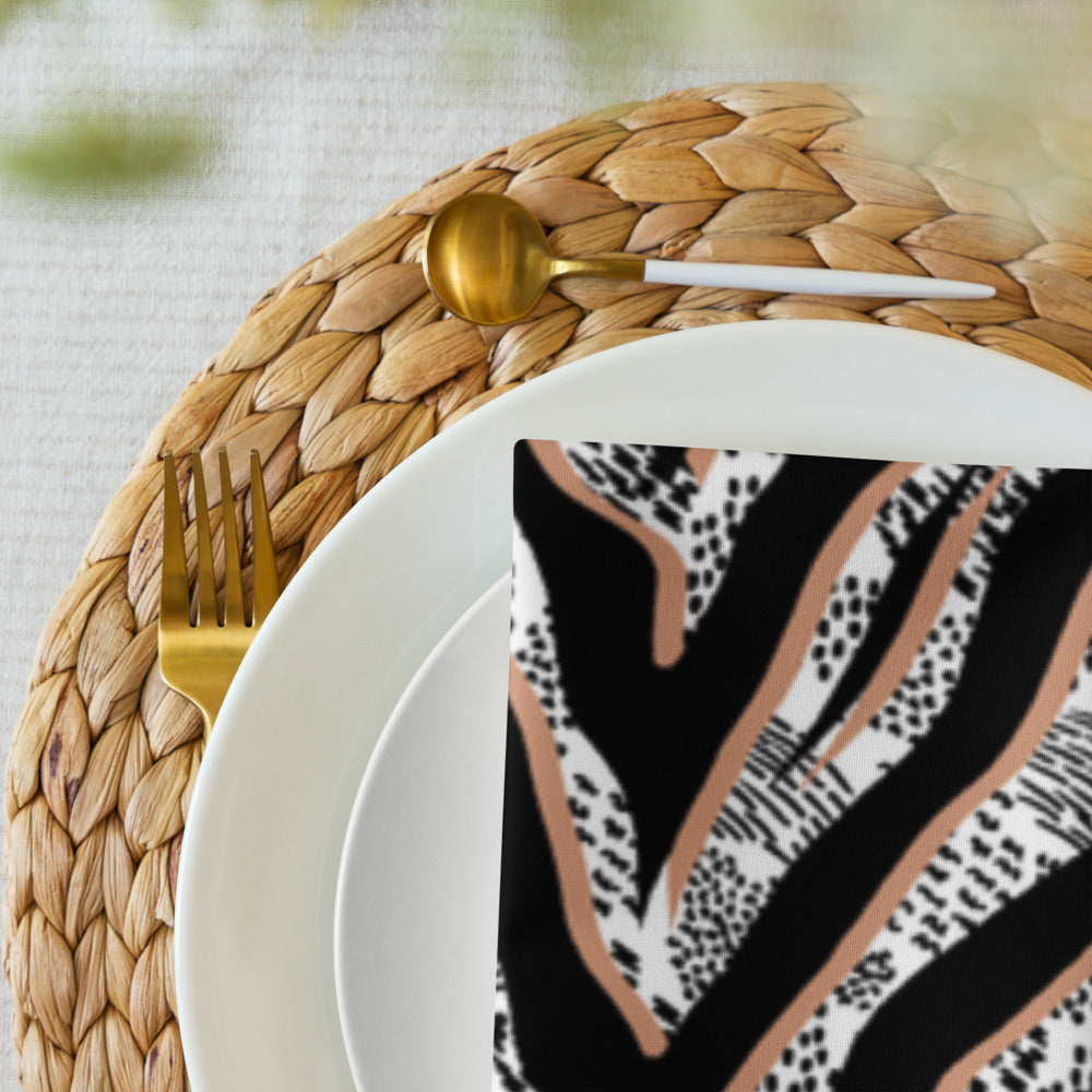 Savannah Stripes Cloth Napkins – Set of 4