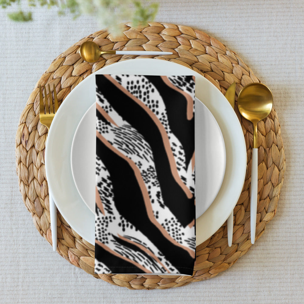 Savannah Stripes Cloth Napkins – Set of 4