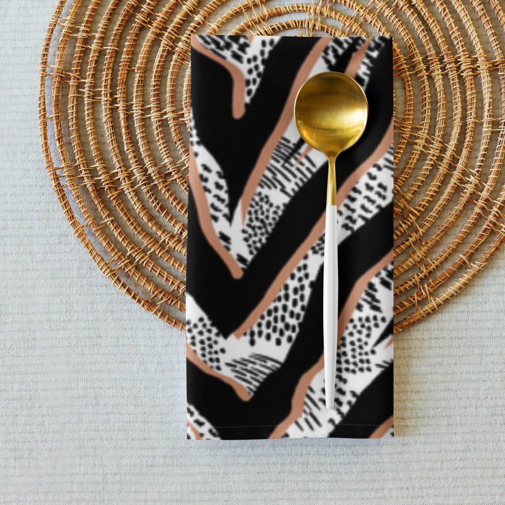 Savannah Stripes Cloth Napkins – Set of 4