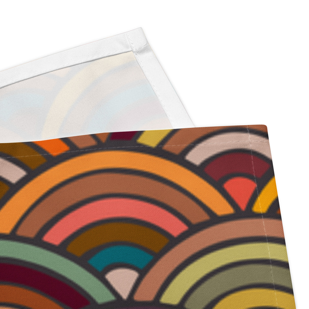 Retro Waves Cloth Napkin Set - Dining Edition