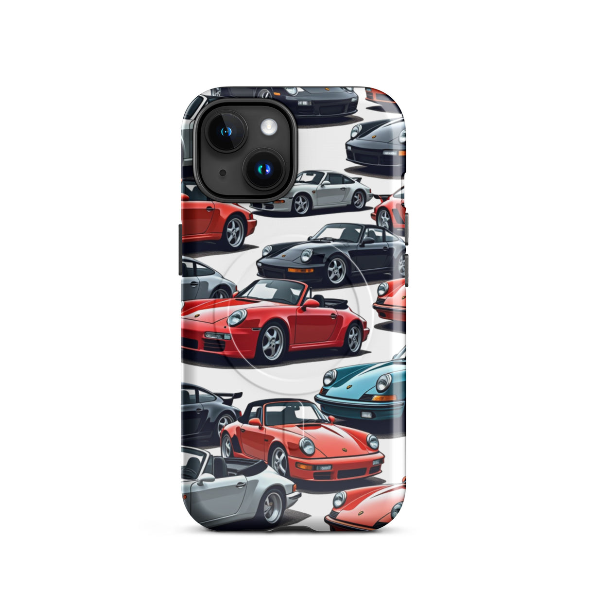 Classic 60s Sports Coupe Collage Phone Case | Curated Gifts Online