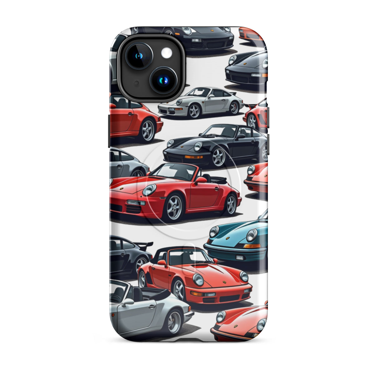 Classic 60s Sports Coupe Collage Phone Case | Curated Gifts Online