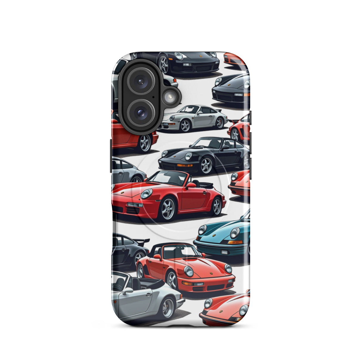 Classic 60s Sports Coupe Collage Phone Case | Curated Gifts Online