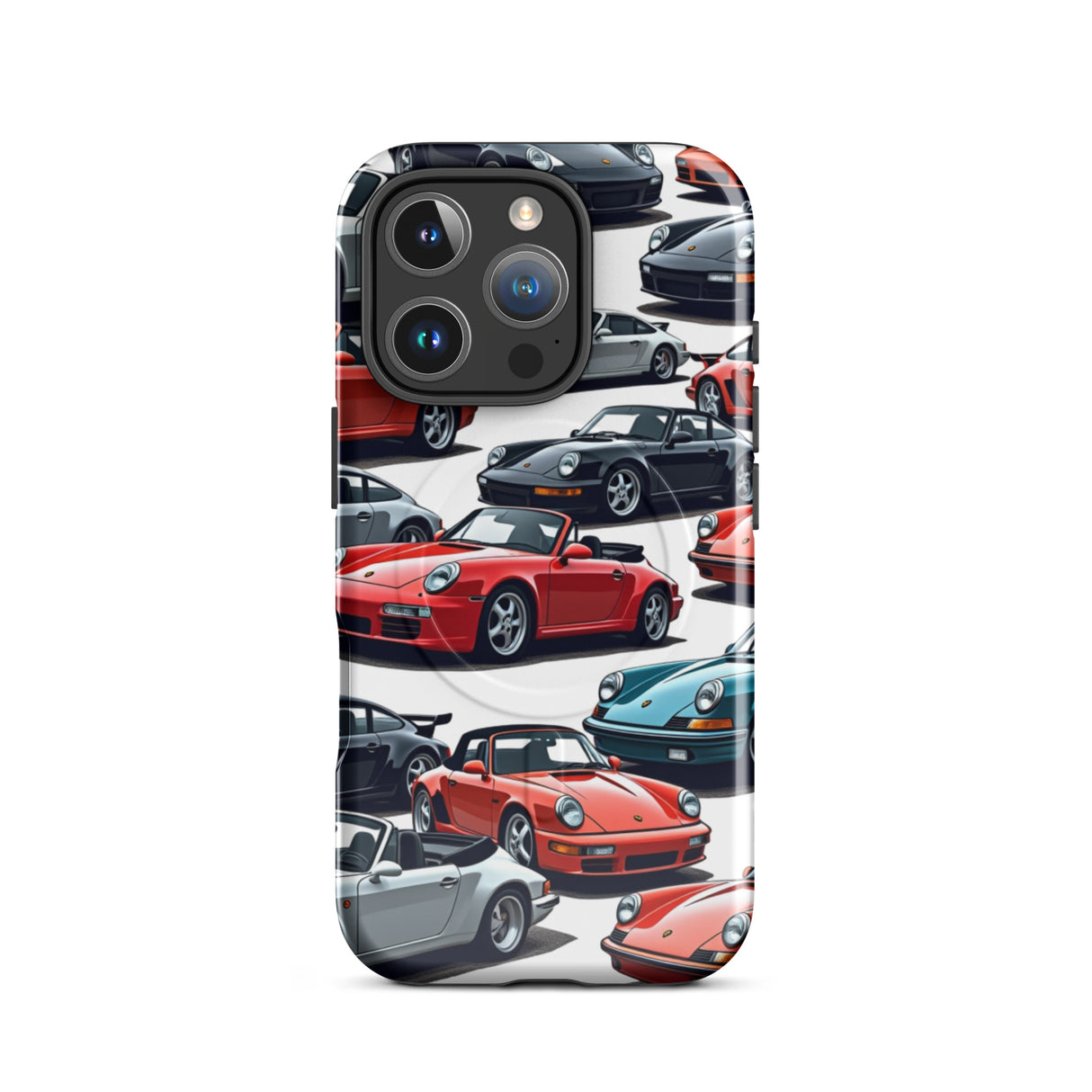 Classic 60s Sports Coupe Collage Phone Case | Curated Gifts Online