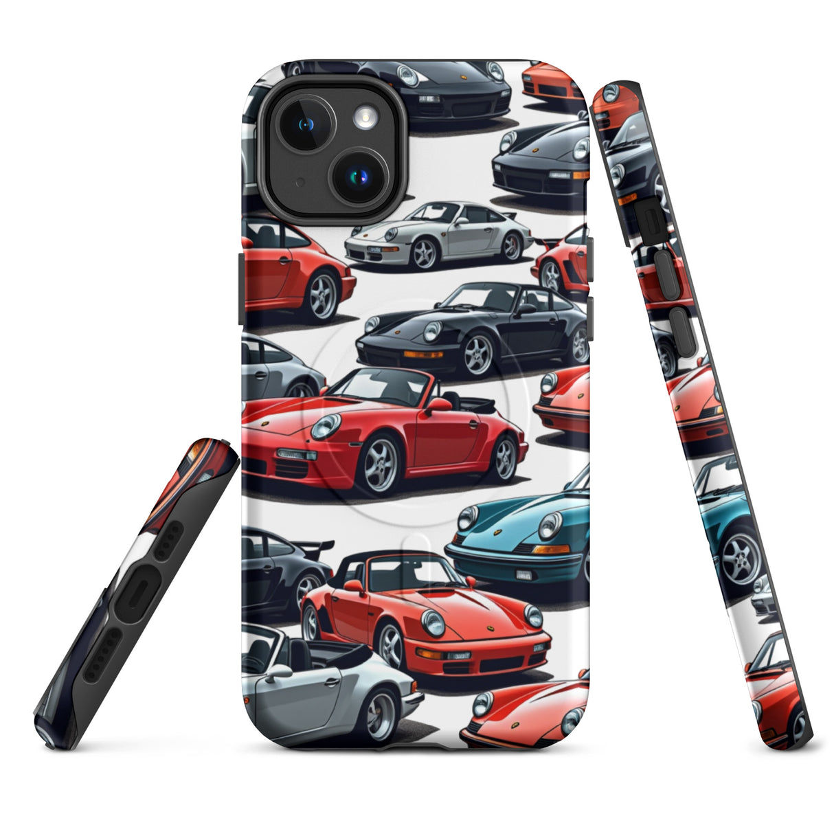 Classic 60s Sports Coupe Collage Phone Case | Curated Gifts Online