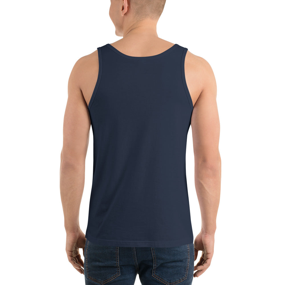 Pickled but Not Smashed Men's Navy Tank Top - For the Pickleball Lover