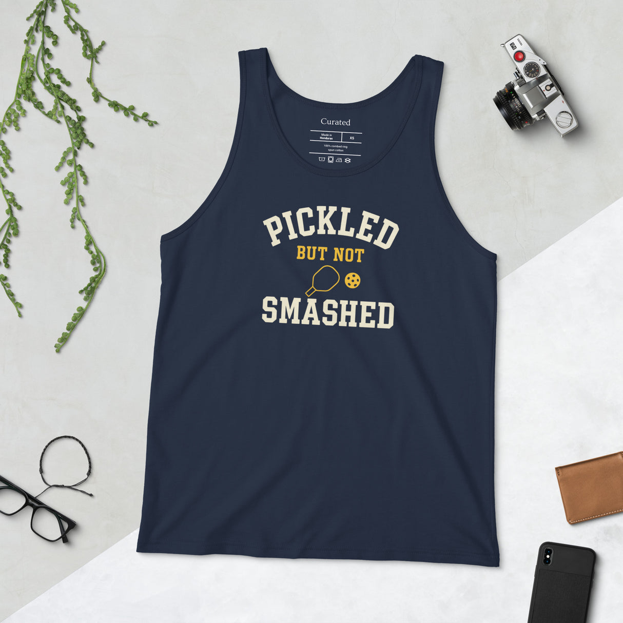 Pickled but Not Smashed – Men’s Pickleball Tank Top