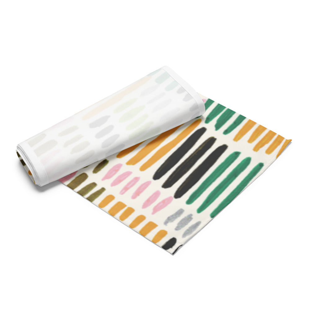 Brushstrokes & Balance Table Runner - For the Entertainer