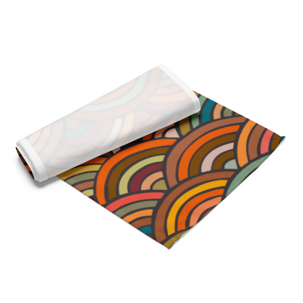 Retro Waves Table Runner - Dining Edition