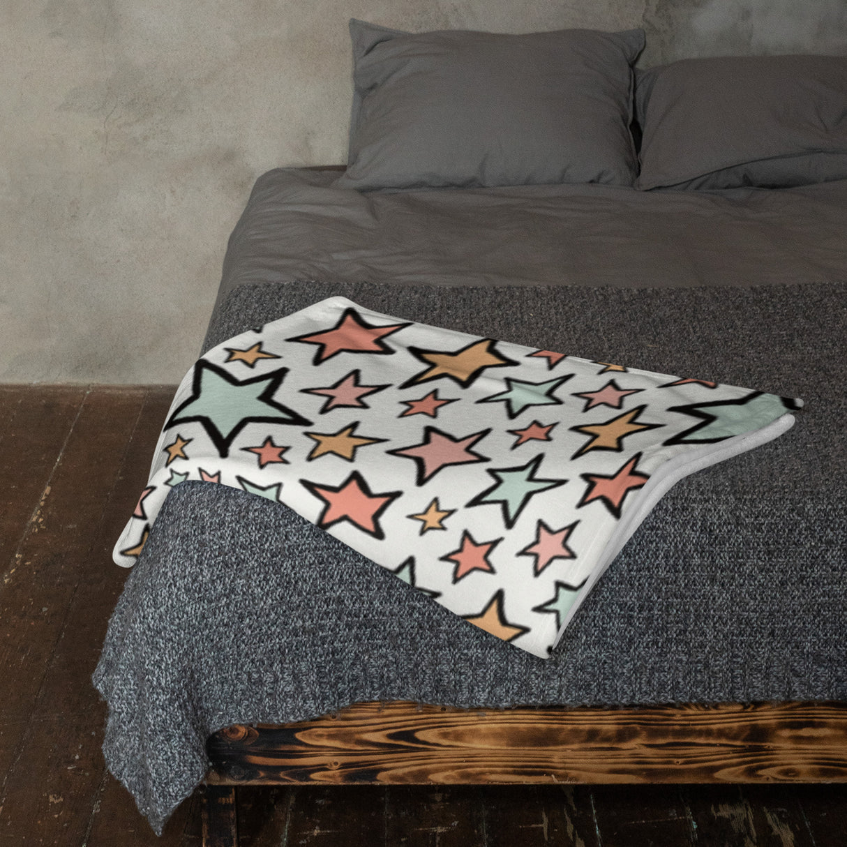 Starry Style Throw Blanket – Cozy Edition