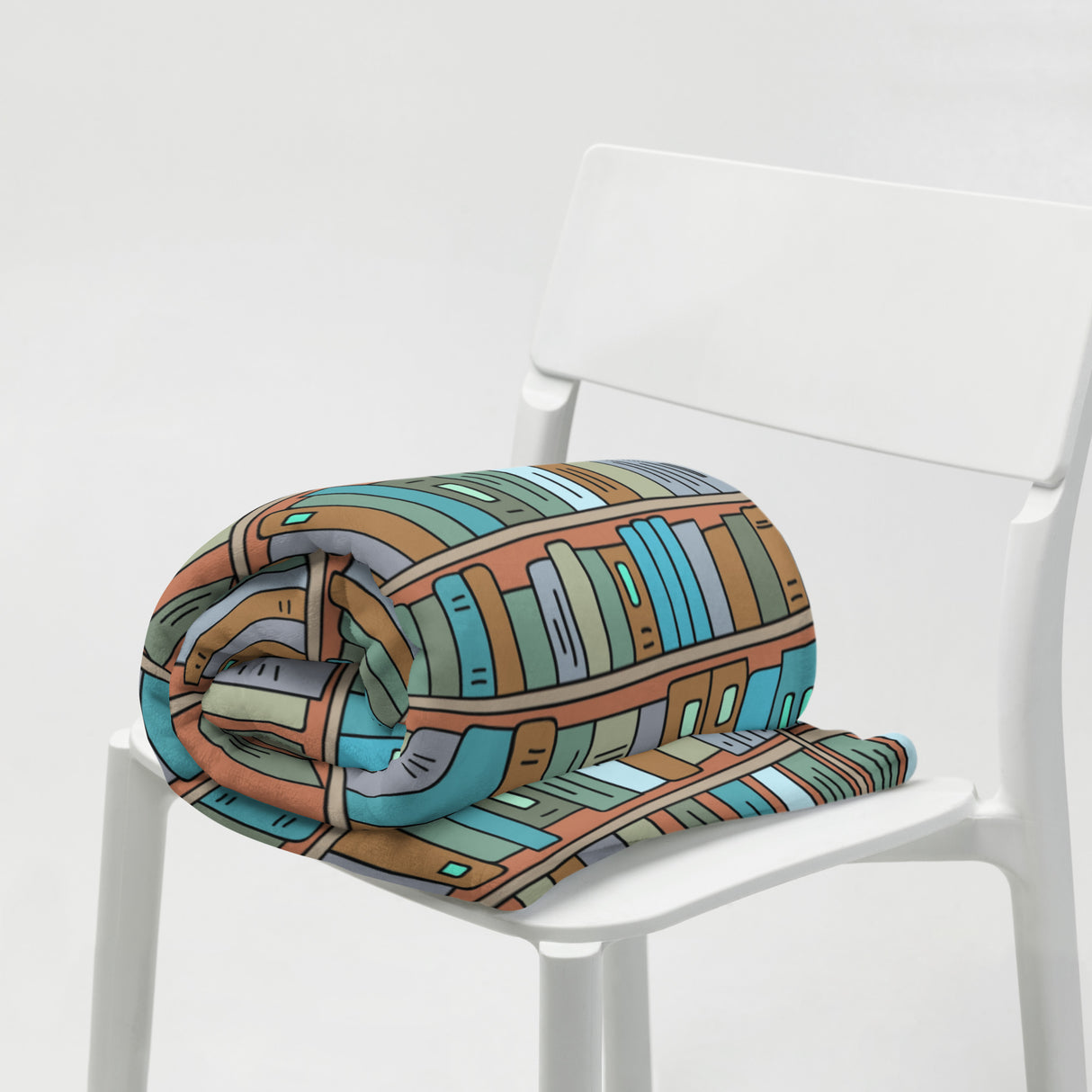 Book Lover’s Throw Blanket – Cozy Home Library Edition