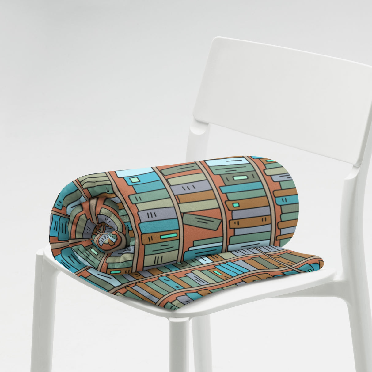 Book Lover’s Throw Blanket – Cozy Home Library Edition