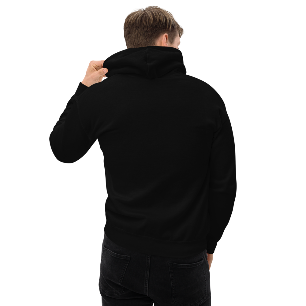 Kombi King Unisex Heavy Blend Black Hoodie - For the Vintage Van Lover