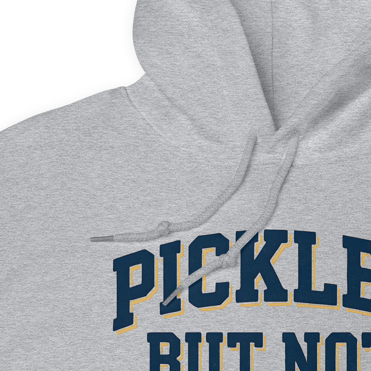 Pickled but Not Smashed Unisex Heavy Blend Light Grey Hoodie – For the Pickleball Lover