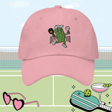 Dinking Responsibly Pink Pickleball Cap - For the Pickleball Lover