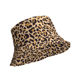 Leopard Print Reversible Bucket Hat - For the Design Lover