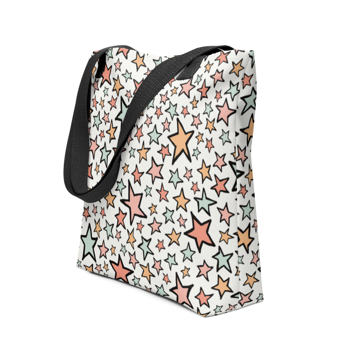 Starry Style Tote Bag – Everyday Playful Print Tote