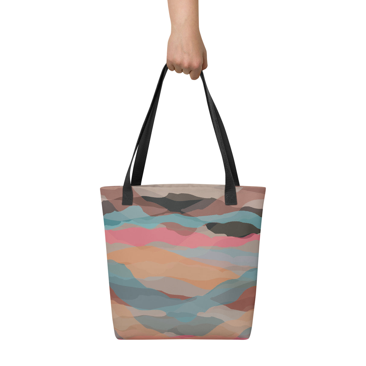 Painted Horizons Tote Bag - Everyday Art Tote