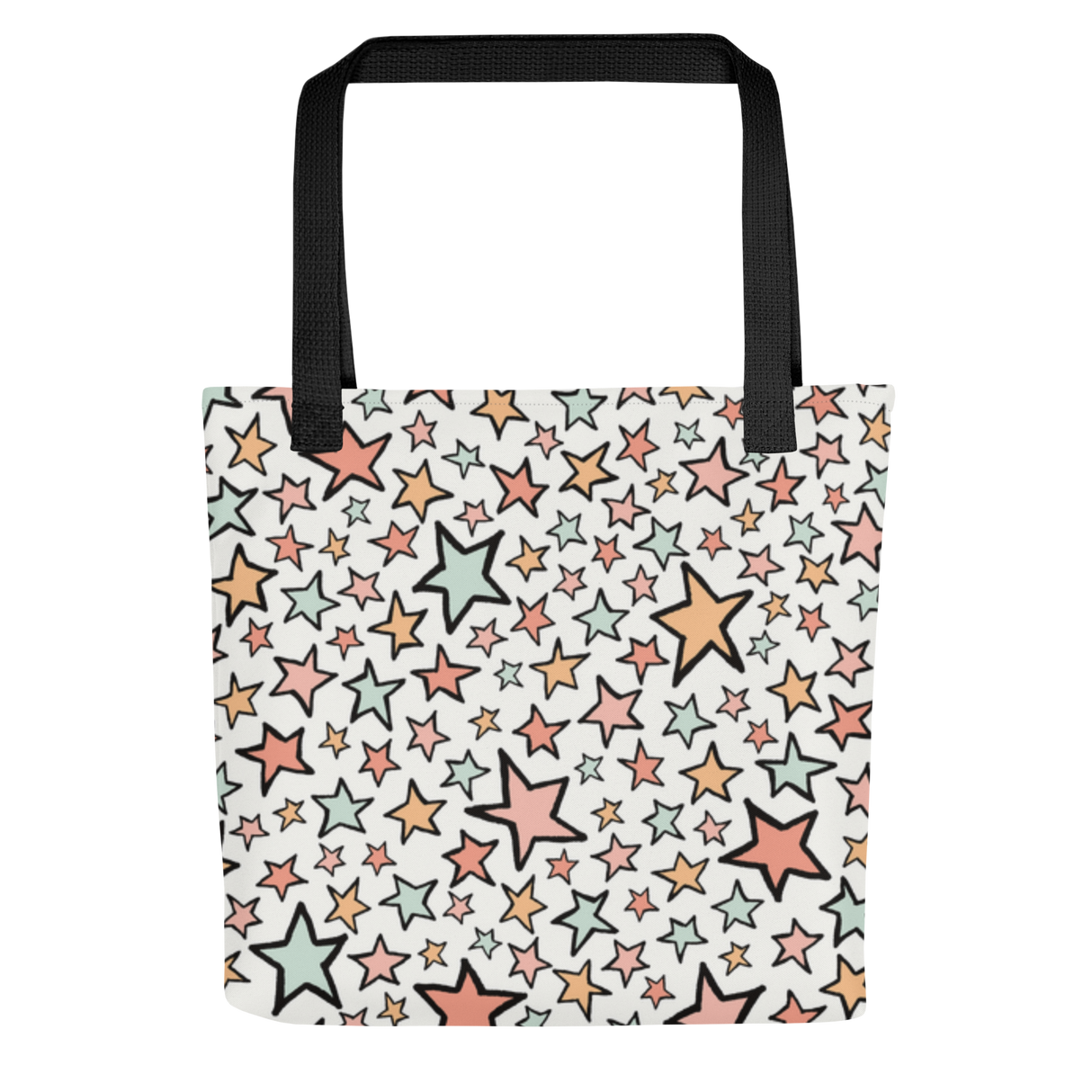 Starry Style Tote Bag – Everyday Playful Print Tote
