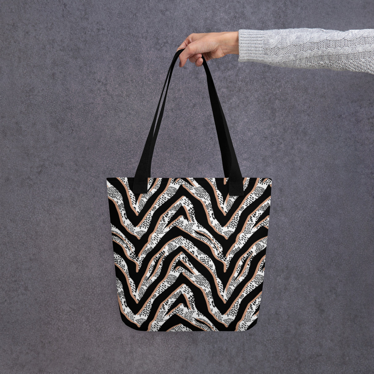Savannah Stripes Tote Bag – Everyday Bold Print Tote