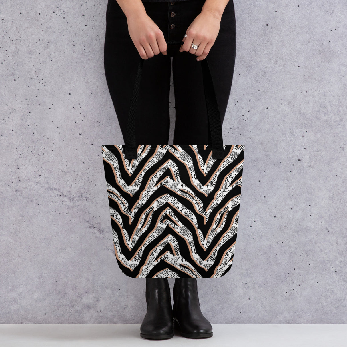 Savannah Stripes Tote Bag – Everyday Bold Print Tote