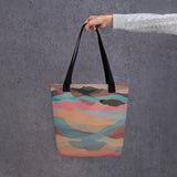 Painted Horizons Tote Bag - Everyday Art Tote