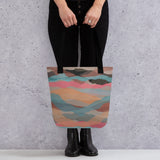 Painted Horizons Tote Bag - Everyday Art Tote
