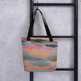 Painted Horizons Tote Bag - Everyday Art Tote