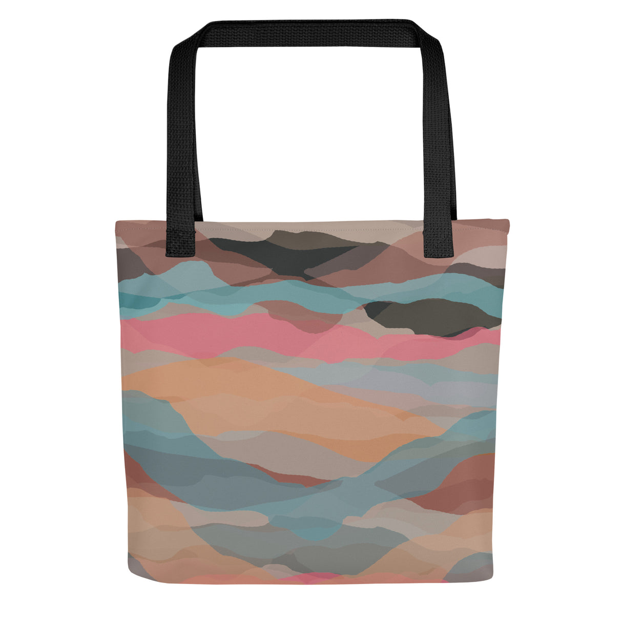 Painted Horizons Tote Bag - Everyday Art Tote
