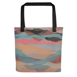 Painted Horizons Tote Bag - Everyday Art Tote