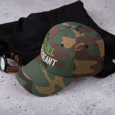 Grill Sergeant dad cap side profile