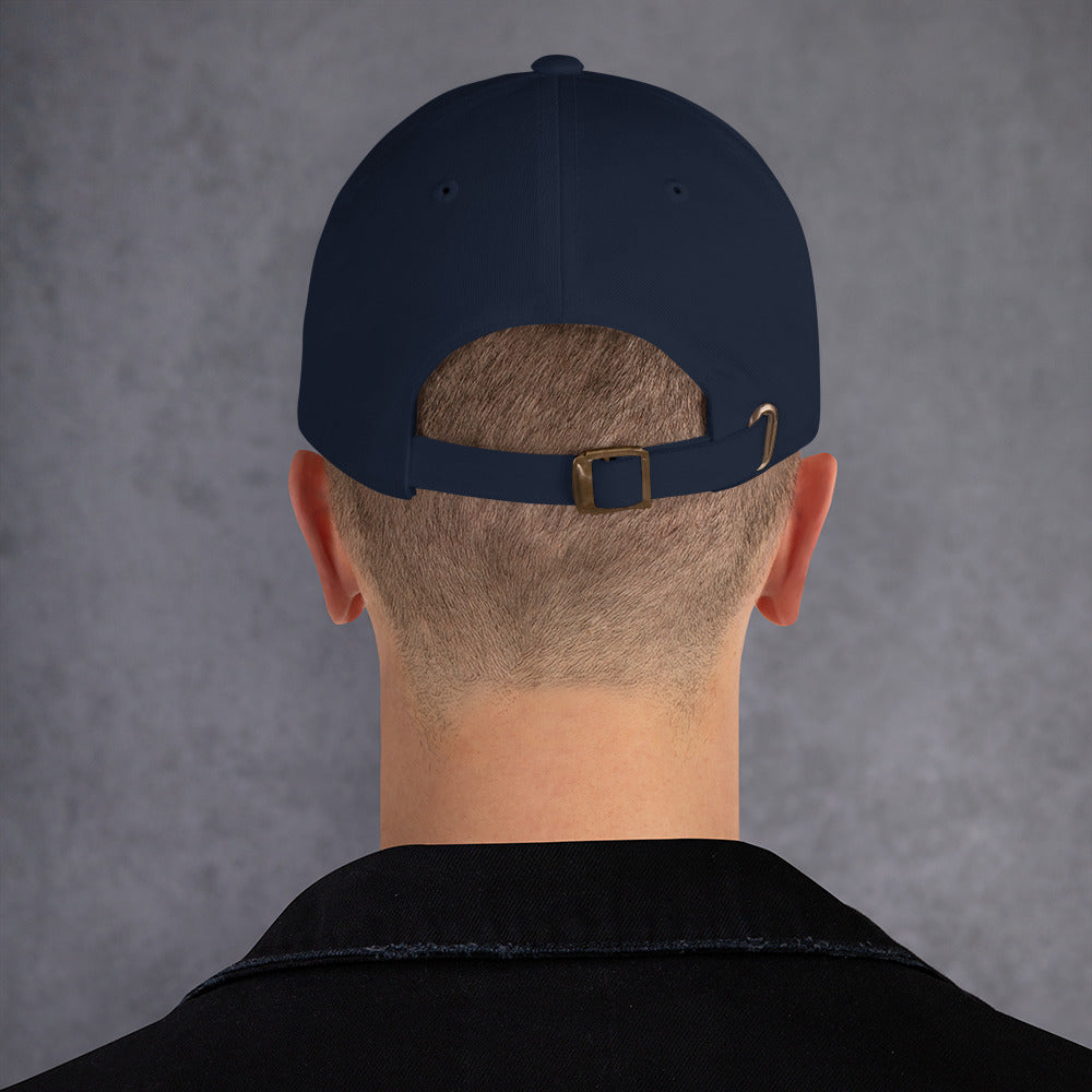 Pickleball King Embroidered Navy Classic Dad Cap - For the Pickleball Lover