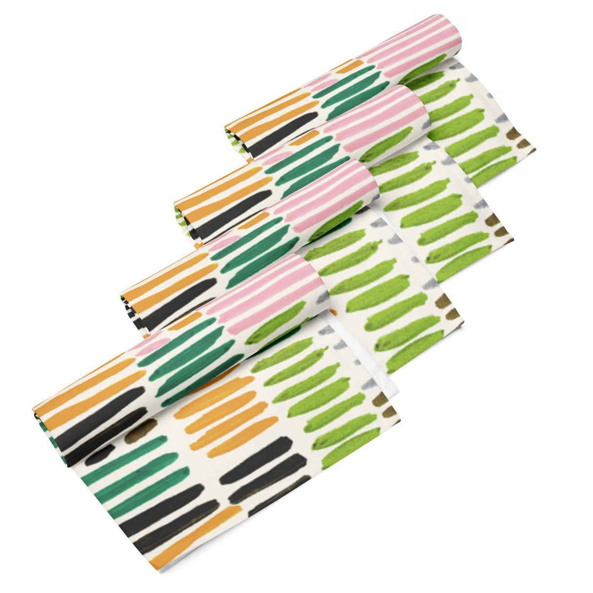 Brushstrokes & Balance Cloth Napkin Set – For the Entertainer