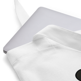 Dinking Responsibly Double Sided White Cotton Tote Bag - For the Pickleball Lover