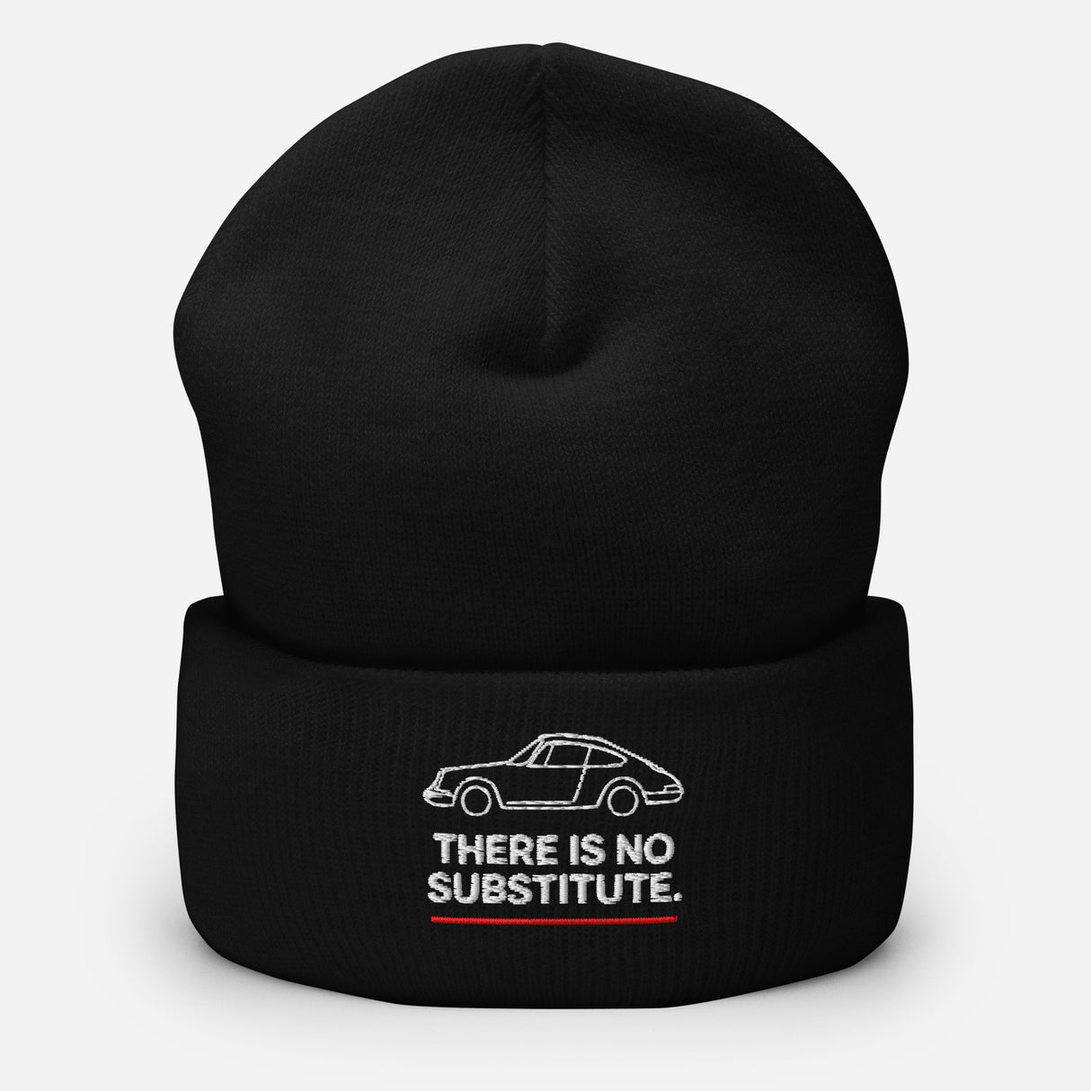 There Is No Substitute Porsche 911 Cuffed Beanie – For the Car Enthusiast