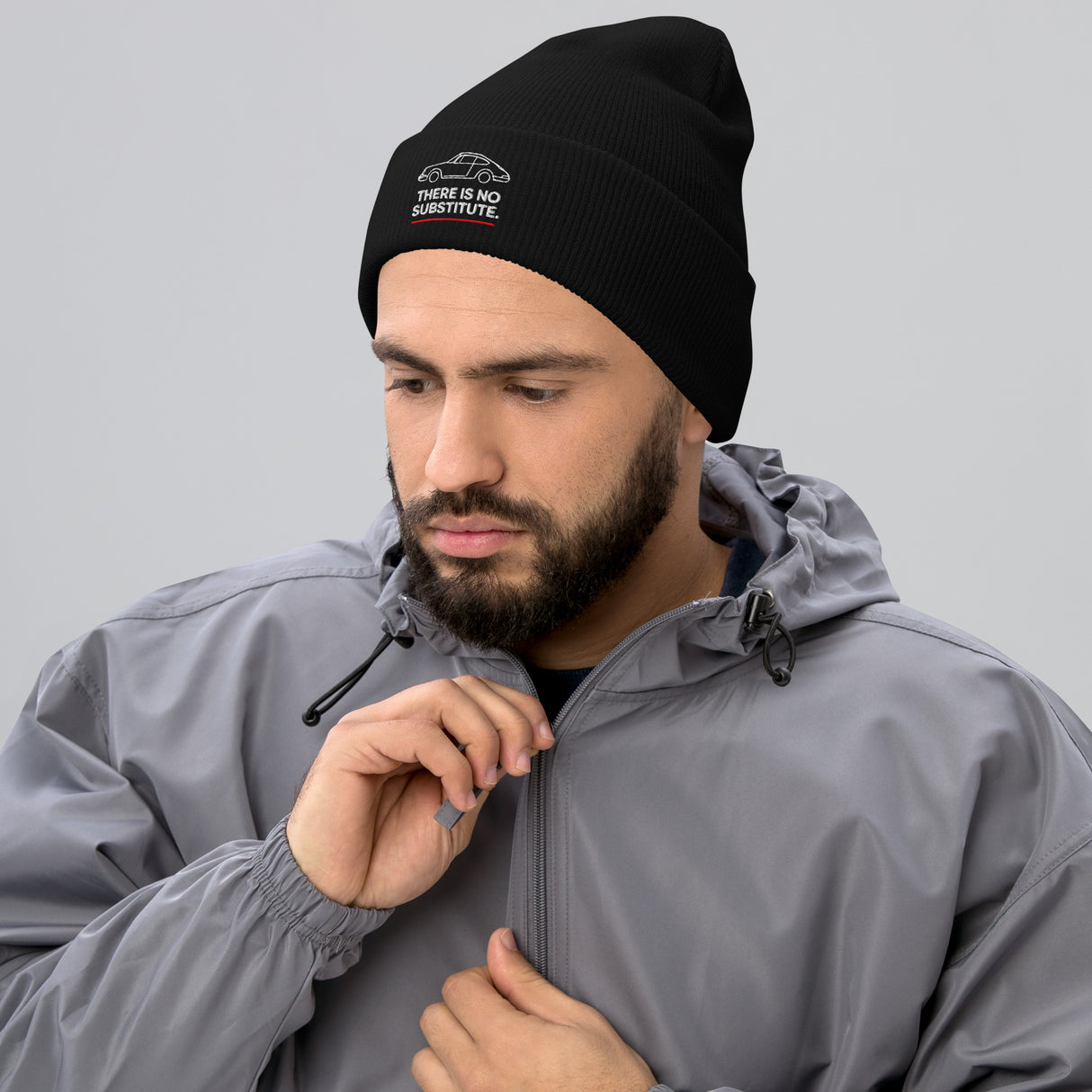 There Is No Substitute Porsche 911 Cuffed Beanie – For the Car Enthusiast