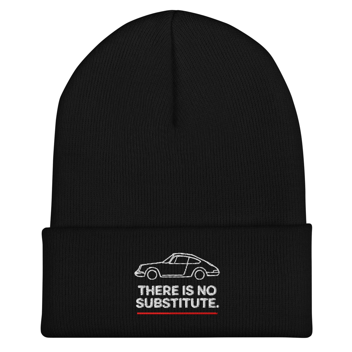 There Is No Substitute Porsche 911 Cuffed Beanie – For the Car Enthusiast