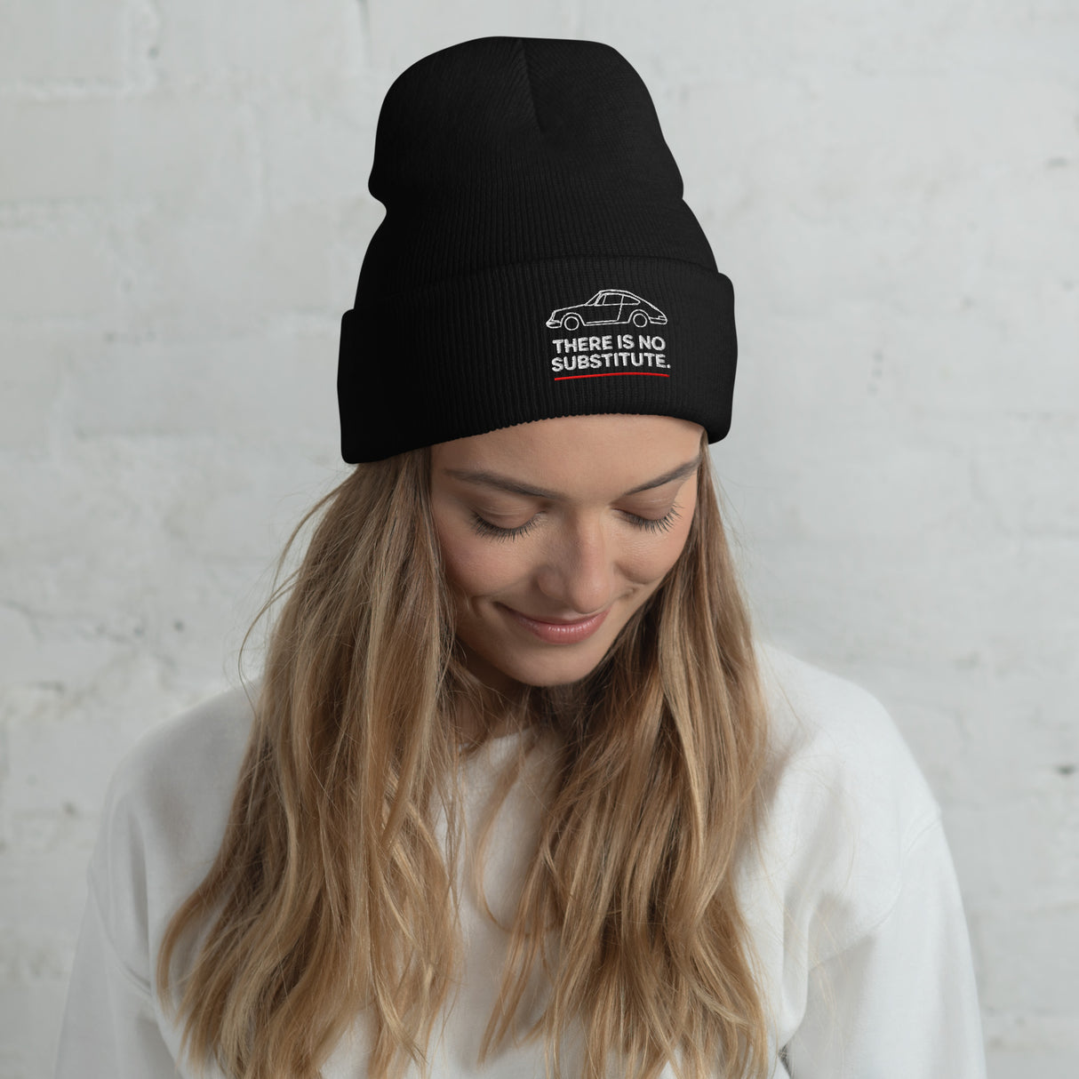There Is No Substitute Porsche 911 Cuffed Beanie – For the Car Enthusiast