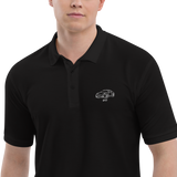 Porsche Outline Embroidered Polo – For the Porsche Lover