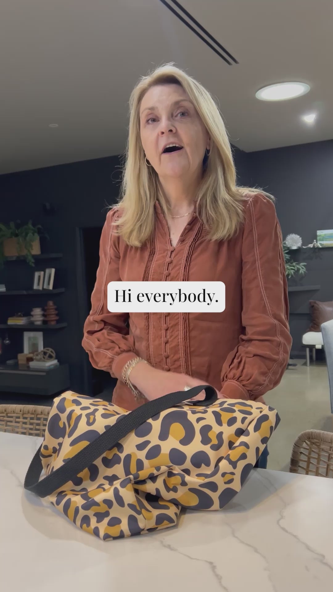 Leopard Print Tote – Oversized Edition
