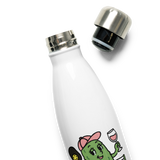 Dinking Responsibly Stainless Steel Insulated 17 oz Water Bottle - For the Pickleball Lover